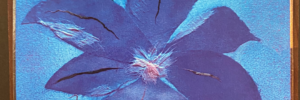 Chigiri-e - Chrysanthemum